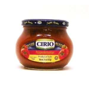 Cirio Napoletana Tomato Sauce 14 oz  Grocery & Gourmet 