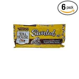 Nestle Toll House Swirled Semi Sweet and White Chocolate Morsels, 10 