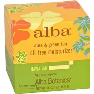  Alba Botanica Aloe & Green Tea Moisturizer, 3 Ounce 
