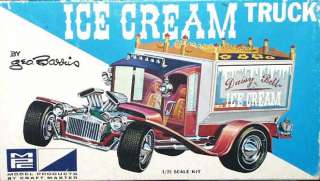 Johnny Lightning Classic Plastic Ice Cream Truck  