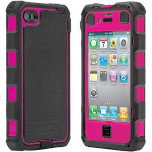 iPhone 4 4S Ballistic HC Case W/Clip Holster Pink  with protective 