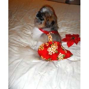  Joybies Red Aloha Piddle Skirt(TM) for Small Dog Measuring 
