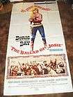 The Ballad of Josie ORIGINAL 1967 MOVIE 3 SHEET POSTER Doris Day 