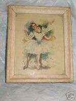 Vintage Ballerina Print Donald Art Company  