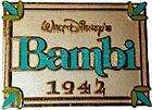 Disney Cast Lanyard Series # 1 Bambi Marquee pin 1942