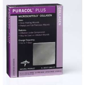  Puracol Plus Collagen Dressings, 4.25x4.5in (Box of 10 