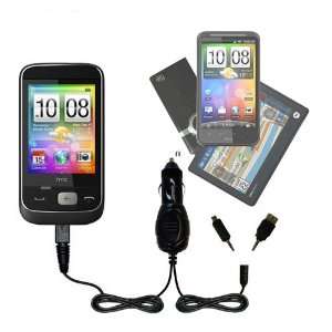  Double Car Charger with tips including a tip for the HTC SMART 