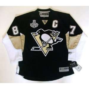   Crosby Pittsburgh Penguins Cup Jersey Real Rbk