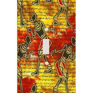  African Figures Decorative Switchplate Cover