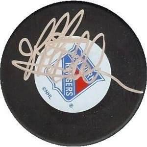  Jeff Beukeboom Autographed/Hand Signed Hockey Puck (New 