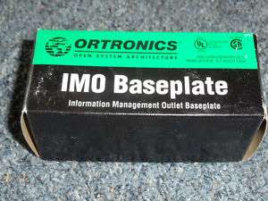 Ortronics IMO baseplate 85500102 Cat 5  