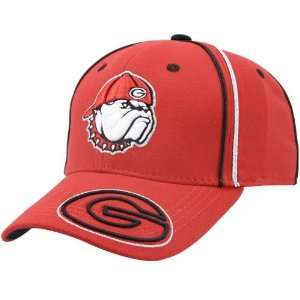 Top of the World Georgia Bulldogs Red Overdrive 1Fit Hat  