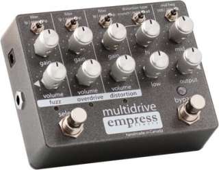 NEW Empress Multidrive   Overdrive, Distortion, & Fuzz  