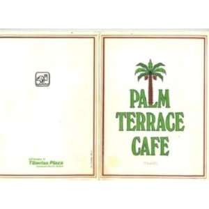  Palm Terrace Cafe Menu Tiberias Plaza Hotel Israel 