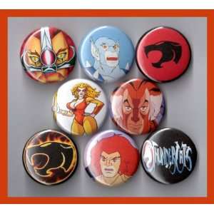  Thundercats Set of 8   1 Inch Buttons 