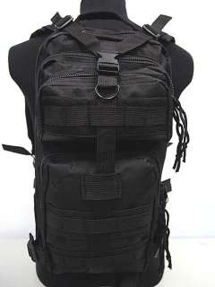 Level 3 Milspec Tactical Molle Assault Backpack Bag BK  