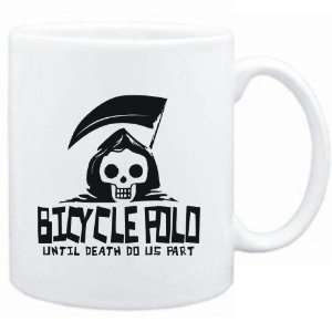  Mug White  Bicycle Polo UNTIL DEATH SEPARATE US  Sports 
