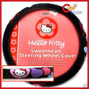 Hello Kitty SUV Steering Wheel Cover Car Auto Interior  