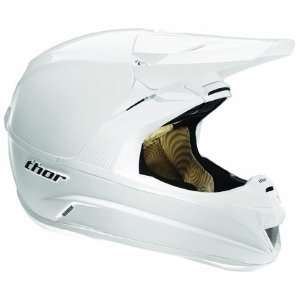  Thor Motocross Force Solid Helmet   X Small/White 
