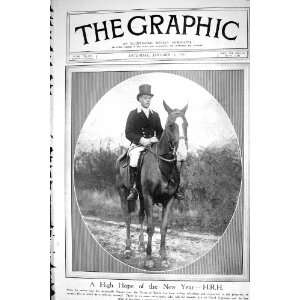 1921 PRINCE WALES HORSE HUNTING THOMAS CATLING FLEET STREET HYDE PARK 