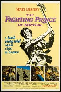 The Fighting Prince of Donegal 1966 Orig Movie Poster  