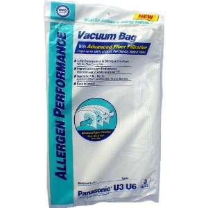   Allergen High Performance Cloth Vacuum Bags   3 pack