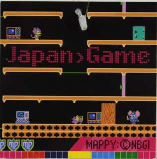 Uniqlo Japan Mappy Game NGBI Namco Orange T Shirt Tee  
