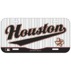   Houston Astros License Plate   MLB License Plates