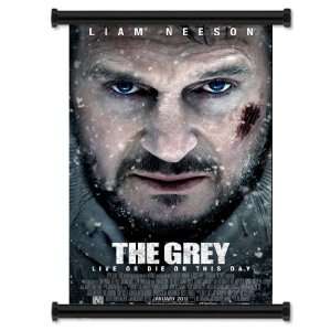  The Grey Movie 2012 Fabric Wall Scroll Poster (31 x 46 