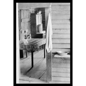  Washstand in the Dog Run and Kitchen 12x18 Giclee on 