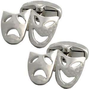  Theatre/Opera Mask Cufflinks Jewelry