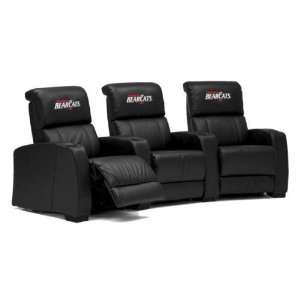   UC Bearcats Leather Theater Seating/Chair 4Pc