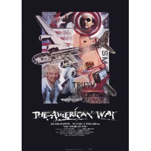  The American Way (1988) 27 x 40 Movie Poster Style A
