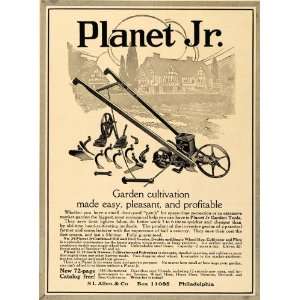   & Co Planet Jr Garden Tools Yard   Original Print Ad