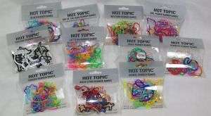 Hot Topic Silicone Rubber Band Bracelets U Pick Style  
