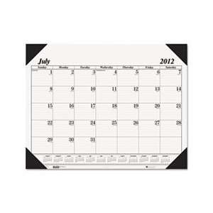  Economy 14 Month Academic Desk Pad Calendar, 22 x 17, 2012 