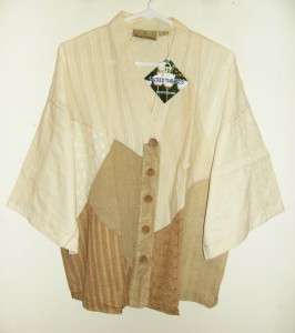 Sacred Threads Hippie Boho SPRING Beige Lace Kimono  