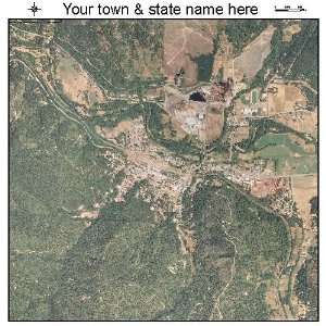    Aerial Photography Map of Glendale, Oregon 2011 OR 