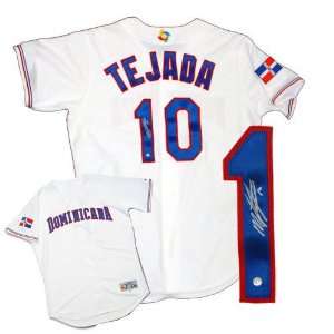   Autographed World Baseball Classic Dominican Jersey