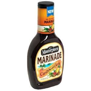  KC Masterpiece Marinade, Spiced Caribbean Jerk, 16 oz (1 