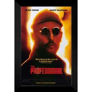  The Professional 27x40 FRAMED Movie Poster   Style B