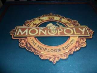 New in Box Monopoly The Heirloom Edition  