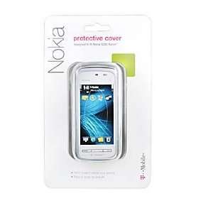 Nokia 5230 Nuron Transparent Clear Cell Phone Snap on Cover / Shield 
