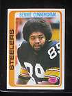 1978 Topps #371 Bennie Cunningham Pittsburgh Steelers EXMT NM NICE 