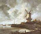 Jacob Van Ruysdael Windmill Near Wijk Open Edition 11x9