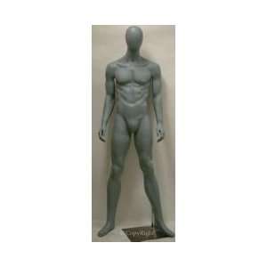  Full Body Gray Abstract Male Mannequin 10A Gry Arts 