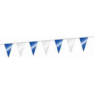  Blue and White   Outdoor Pennants   100 Rope Office 
