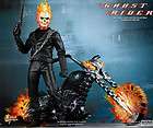 HOT TOYS GHOST RIDER MOVIE FIGURE WITH HELLCYCLE NICOLAS CAGE MIB