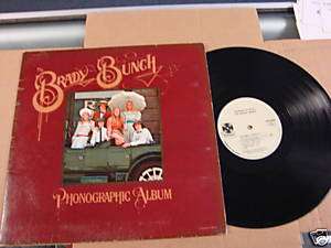 THE BRADY BUNCH PHONOGRAPHIC ALBUM LP RECORD RARE 1973  