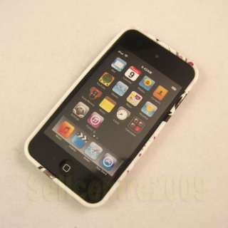   Soft Rubber Silicon Silicone Case Cover Skin for Apple ipod touch 4 4G